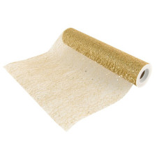 Chemin de table doré pailleté