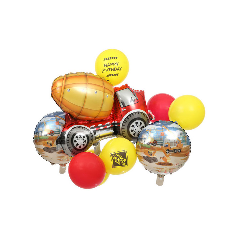 Ballons d'anniversaire chantier