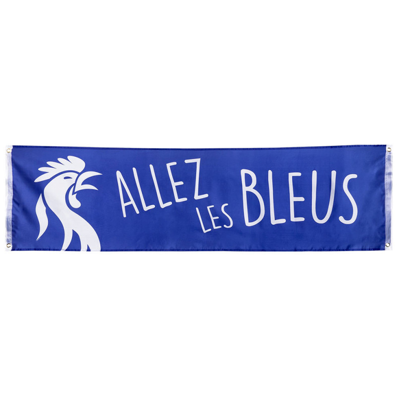 Banderole allez les bleus