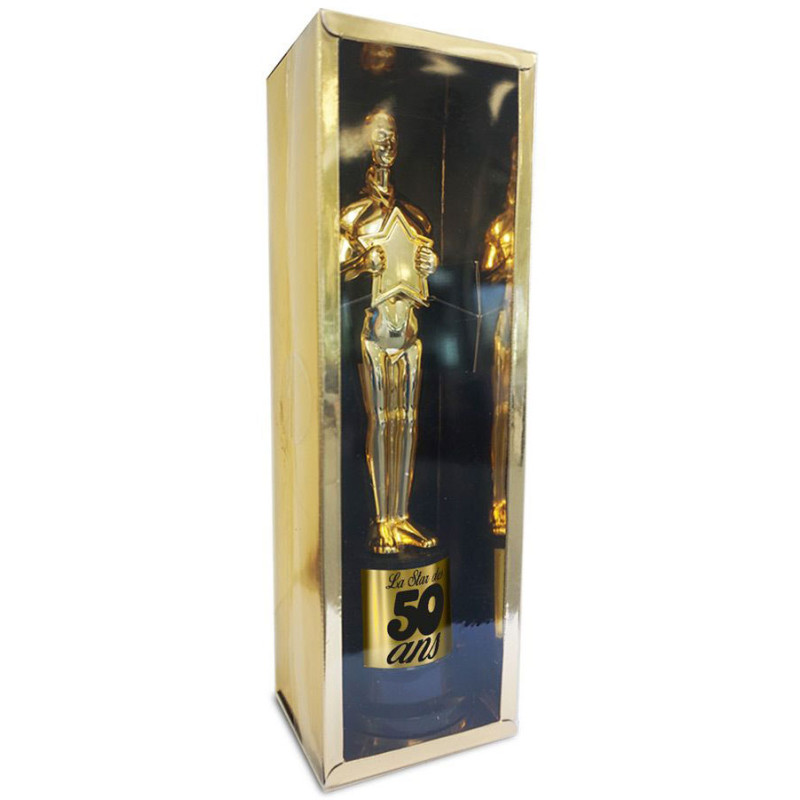 Trophée 50 ans anniversaire cadeau