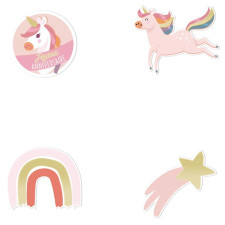 Confettis licorne pour décoration de table
