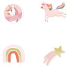 Confettis licorne pour décoration de table