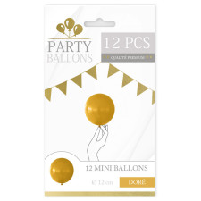 Mini ballon doré à gonfler