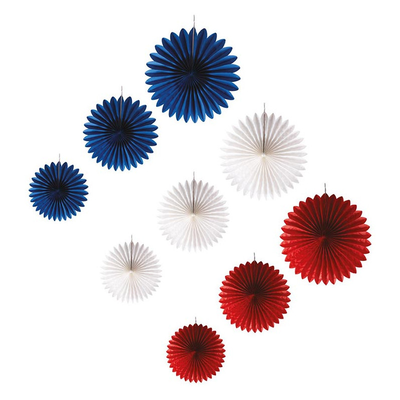 Rosace bleu blanc rouge Rosace bleu blanc rouge