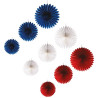 Rosace bleu blanc rouge Rosace bleu blanc rouge