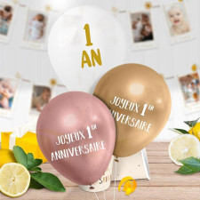 Décoration avec ballon 1 an anniversaire Décoration avec ballon 1 an anniversaire