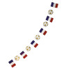 Guirlande bleu blanc rouge football Guirlande bleu blanc rouge football