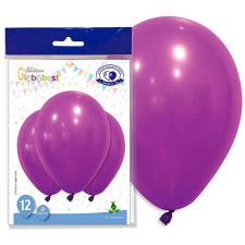 Ballon de baudruche violet foncé