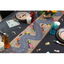 Décoration anniversaire thème chantier