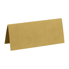 Marque-place or en carton