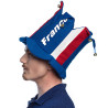 Chapeau équipe de France avec grelots
