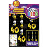 Suspensions 40 ans anniversaire pour décoration