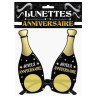 Lunettes anniversaire bouteille