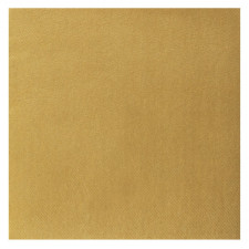 Serviette en papier doré airlaid
