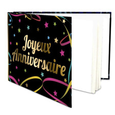 Livre d'or pour anniversaire