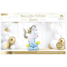 Ballon licorne avec base gonflage à l'air