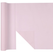 Chemin de table rose pastel