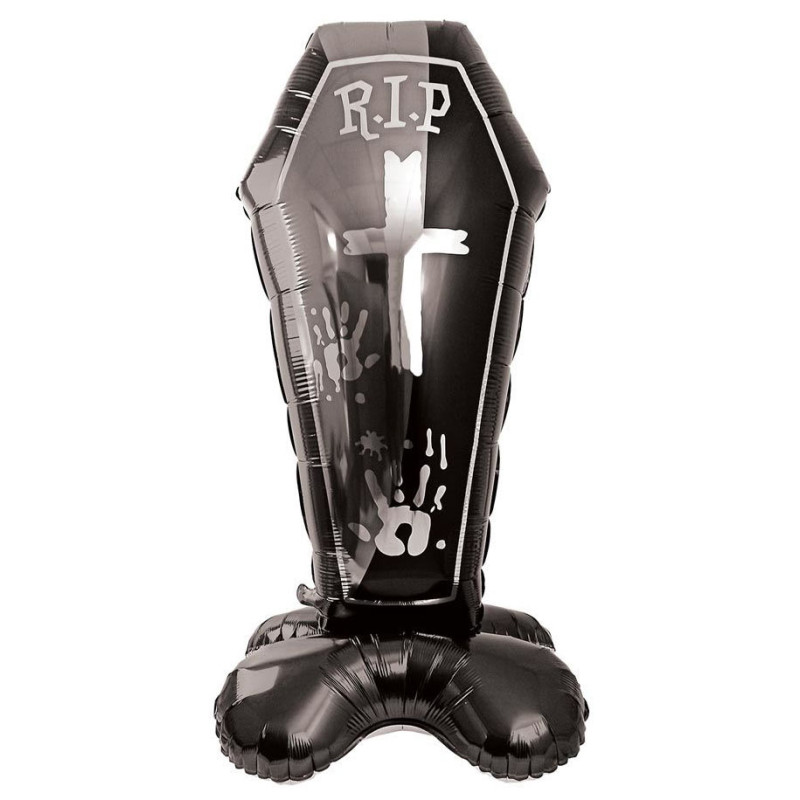 Ballon cercueil Halloween