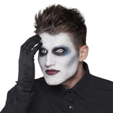 Lentilles Marilyn Manson blanches Halloween
