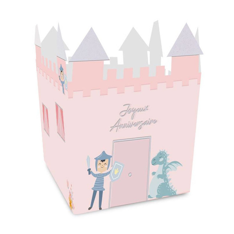 Pot à bonbons anniversaire thème princesses