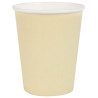 Gobelet jetable blanc en carton