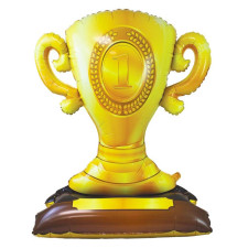 Ballon trophée gonflable avec base