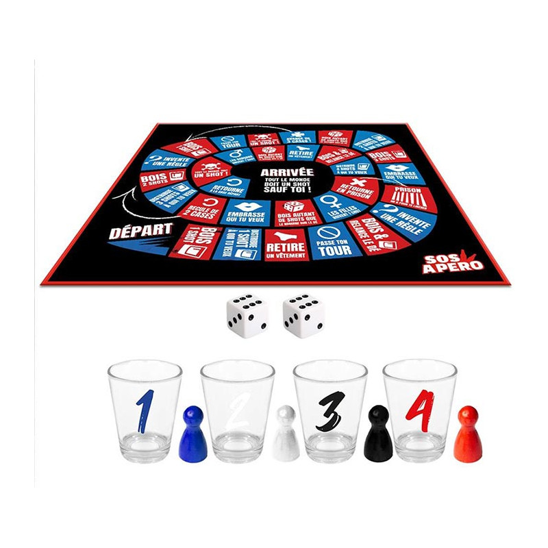 Jeu de l'Oie à boire