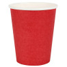 Gobelet carton rouge
