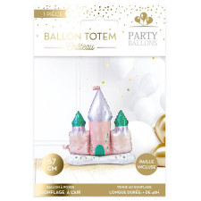Ballon en forme de château thème anniversaire princesse