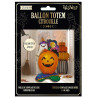 Ballon Halloween géant citrouille à poser
