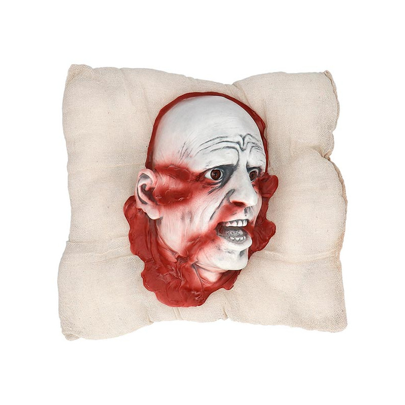Oreiller Halloween avec tête arrachée sanglante Oreiller Halloween avec tête arrachée sanglante