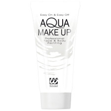 Maquillage blanc pour déguisement
