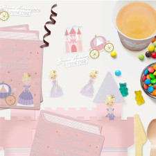 Déco table anniversaire princesse