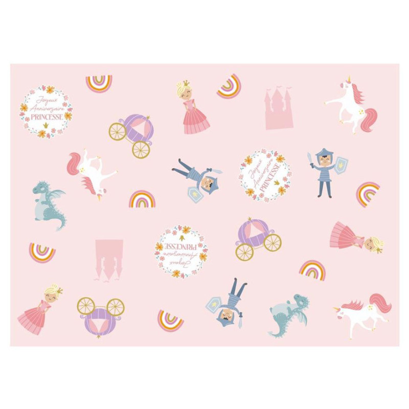 Nappe anniversaire princesse Nappe anniversaire princesse
