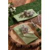 Serviette de table vert sauge