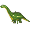 Ballon hélium dinosaure Brachiosaure vert Ballon hélium dinosaure Brachiosaure vert