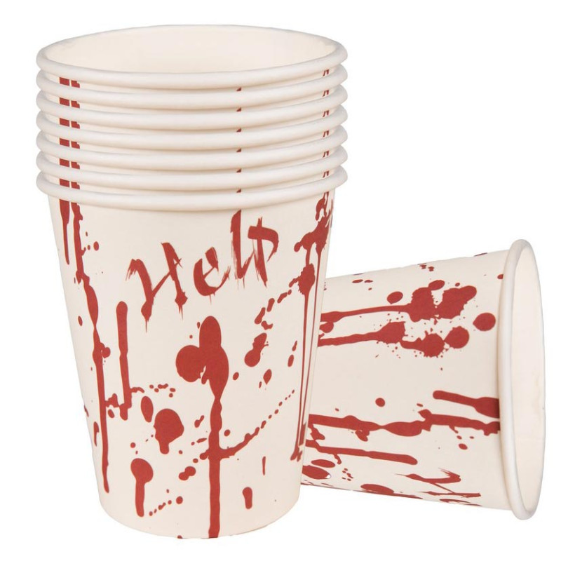 Gobelet Halloween sanglant Gobelet Halloween sanglant