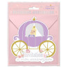 Carte invitation princesse