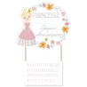 Cake topper princesse