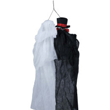 Dos mariés squelettes à accrocher Dos mariés squelettes à accrocher