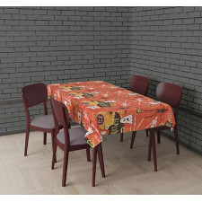 Nappe Halloween tissu