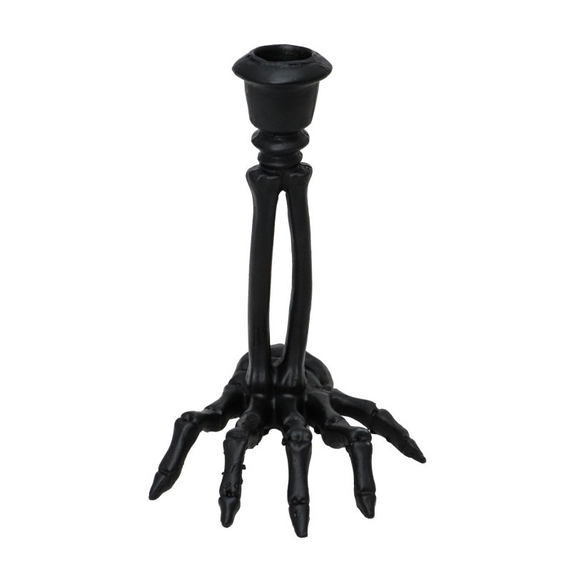 Chandelier Halloween main de squelette noir Chandelier Halloween main de squelette noir