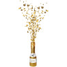 Petit canon à confettis or bouteille de champagne Petit canon à confettis or bouteille de champagne