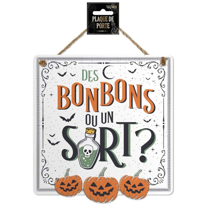 Déco Halloween porte d'entrée Déco Halloween porte d'entrée