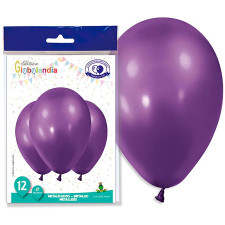 Ballon violet foncé métallisé