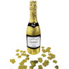 Bouteille de Champagne lance confettis or Bouteille de Champagne lance confettis or