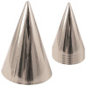 Chapeau de fête en carton argent Chapeau de fête en carton argent