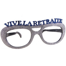 Lunettes retraite géantes