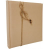 Livre d'or personnalisable en lin naturel