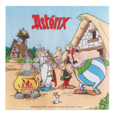 Serviette en papier Astérix et Obélix